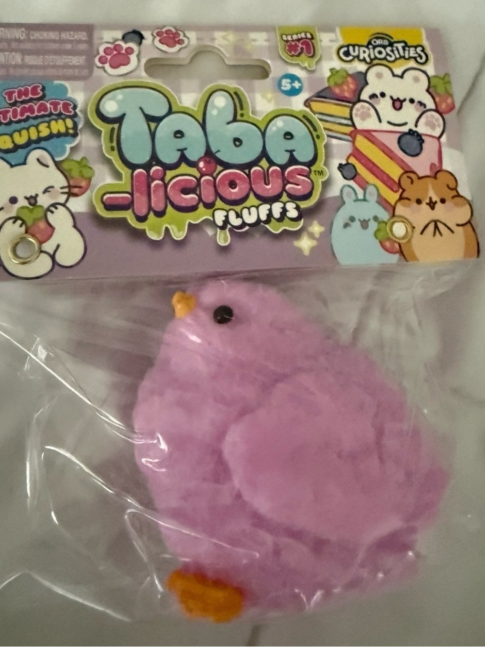 Fluffs Plush Chick Toy - Pink